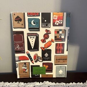 Nwt Kate spade purse matchbook concealed spiral notebook